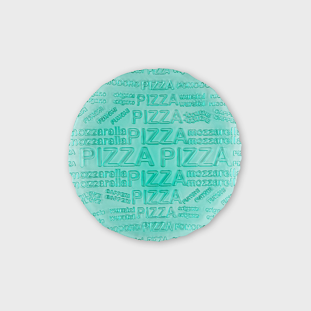 Piatto pizza cm 33 azzurro