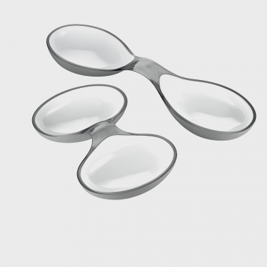 Set 2 contenitori bicolore Grace